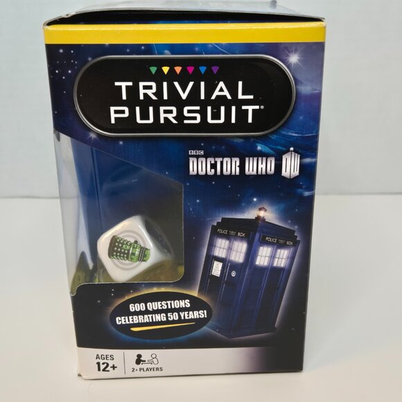 NEW SEALED Doctor Who Trivial Pursuit Game 50th Anniversary Edition NIB - Picture 2 of 8